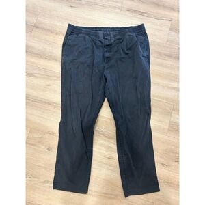 H&M Regular Fit Mens Elastic Waist Casual Pants Extra Large XL